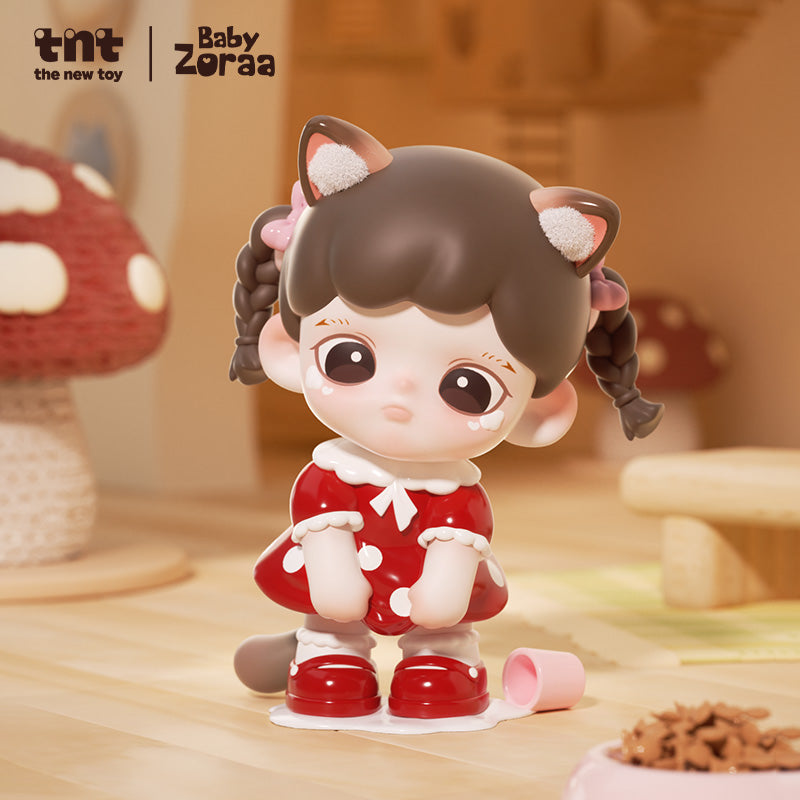 TNT SPACE ZORAA Meow Cat Face Mini Series Figures Blind Box