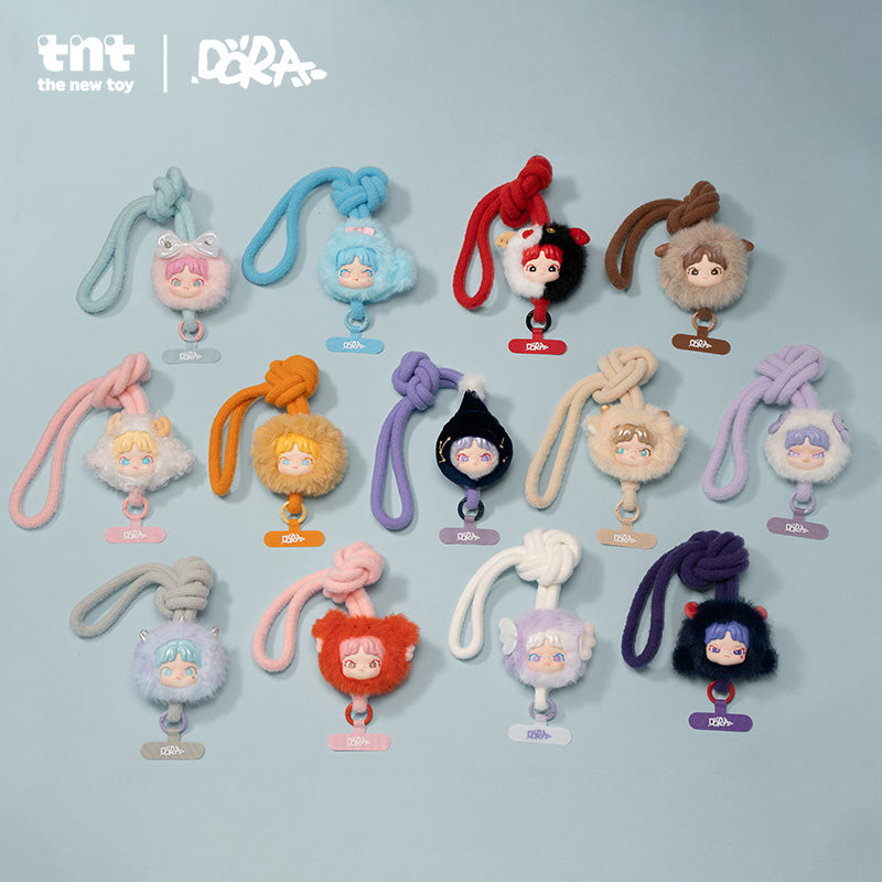 TNT SPACE DORA Constellation Monogatari Series Plush Phone Strap Blind Box