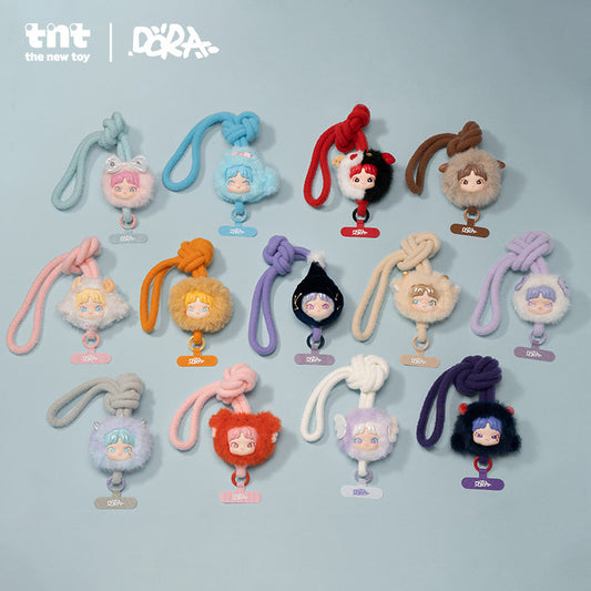 TNT SPACE DORA Constellation Monogatari Series Plush Phone Strap Blind Box