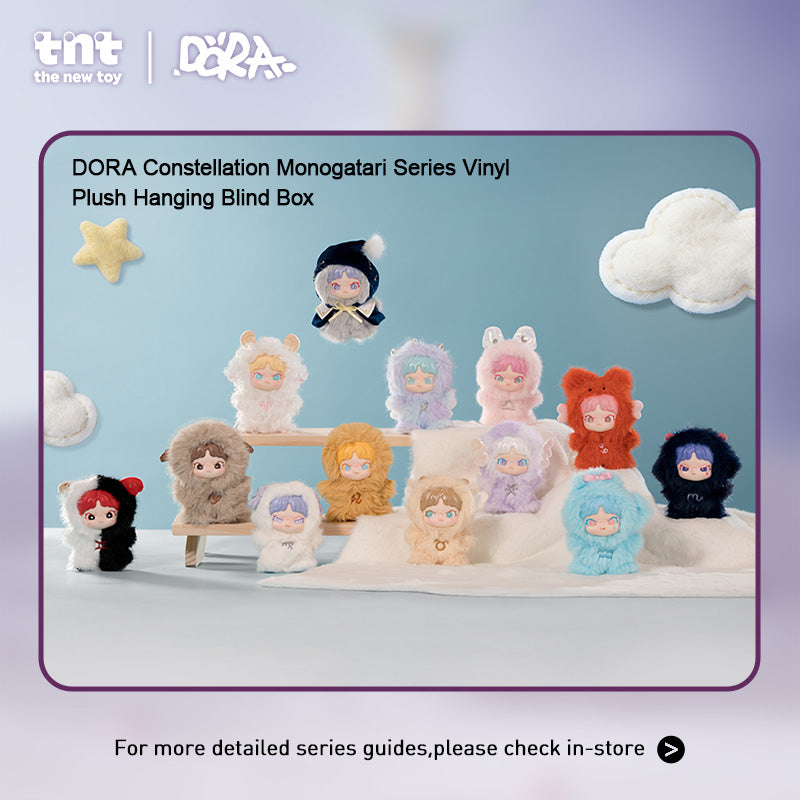 TNT SPACE DORA Constellation Monogatari Series Vinyl Plush Hanging Blind Box