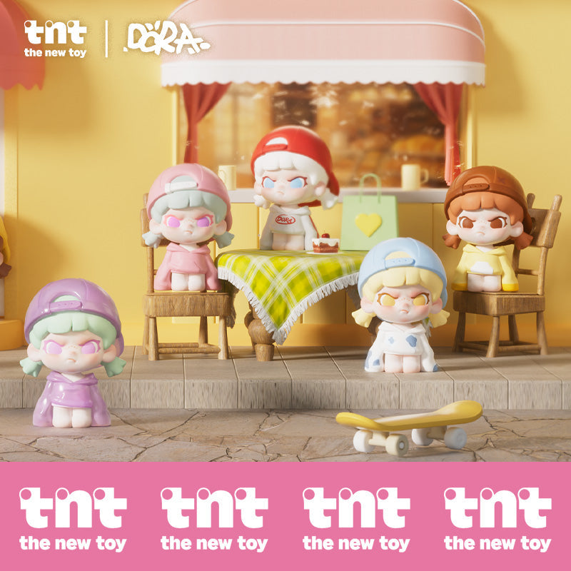 TNT SPACE DORA Daily Outfit Swaps mili Series Mini Figures Blind Box