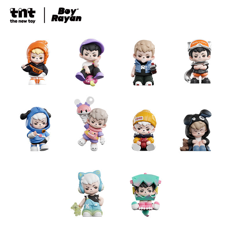 TNT SPACE RAYAN Time Rift Mini Series Figures Blind Box