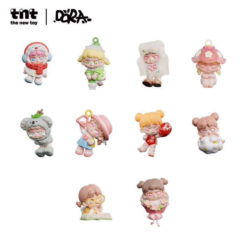 TNT SPACE BABY DORA Tiny Time Series Pendant Blind Box
