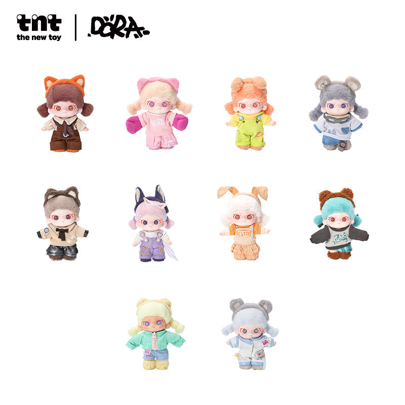 TNT SPACE DORA Be yourself Series Plush Pendant Blind Box
