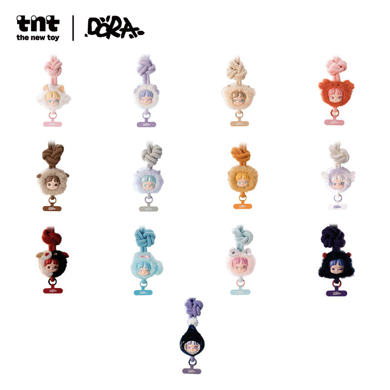 TNT SPACE DORA Constellation Monogatari Series Plush Phone Strap Blind Box