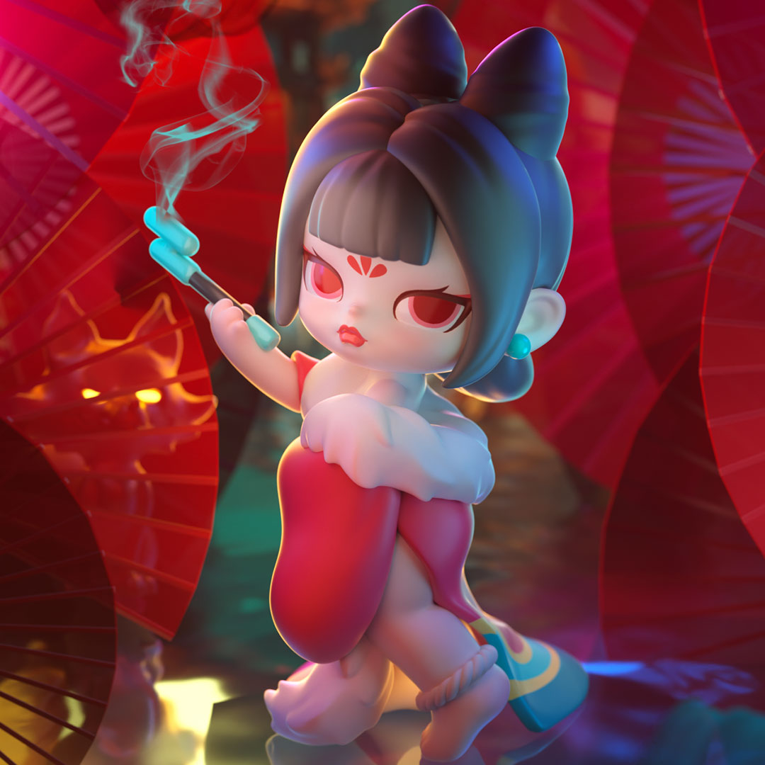 TNT SPACE ANITA Mountains and Seas Have Spirits Series Figures Blind Box