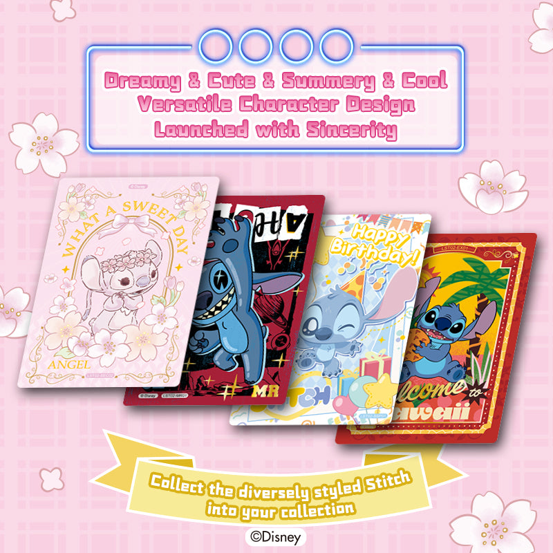 CARDFUN Disney Lilo & Stitch Versatile Playful Collectible Cards