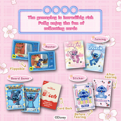 CARDFUN Disney Lilo & Stitch Versatile Playful Collectible Cards