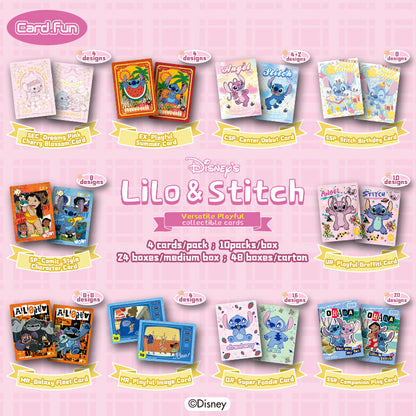 CARDFUN Disney Lilo & Stitch Versatile Playful Collectible Cards