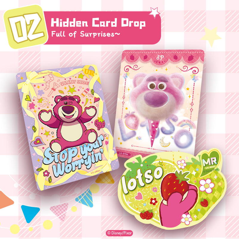 CARDFUN Disney Lotso Love and Villain Collectible Cards