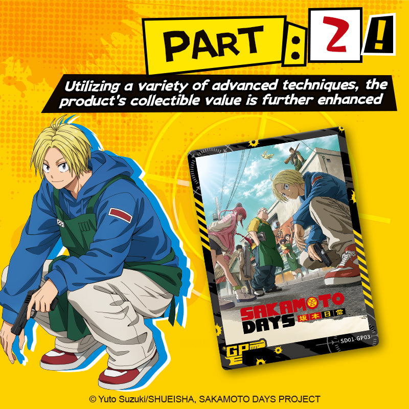 CARDFUN Sakamoto Days Collectible Cards