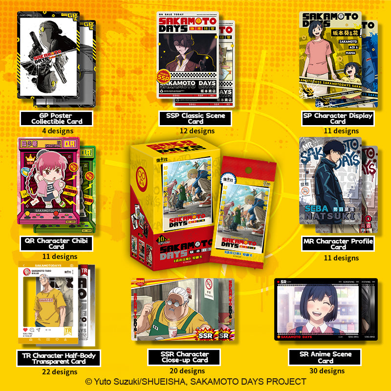 CARDFUN Sakamoto Days Collectible Cards