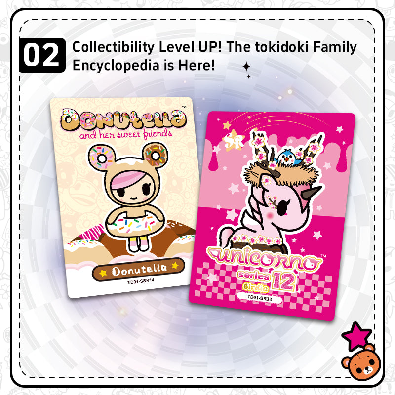 CARDFUN Tokidoki Time-Travel Collectible Cards