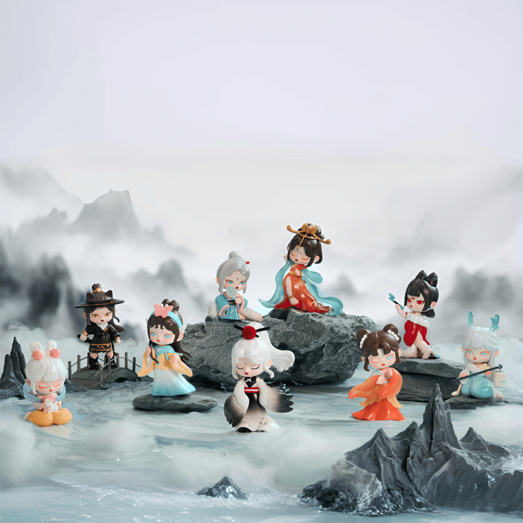 TNT SPACE ANITA Mountains and Seas Have Spirits Series Figures Blind Box