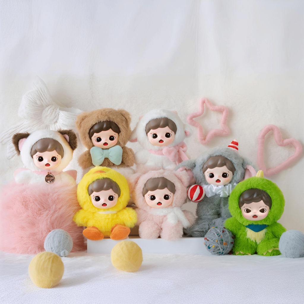 TNT SPACE ZORAA Fluffy Cabin Series Vinyl Plush Doll Blind Box