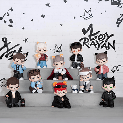TNT SPACE RAYAN Natural-born Player Series Figures Blind Box