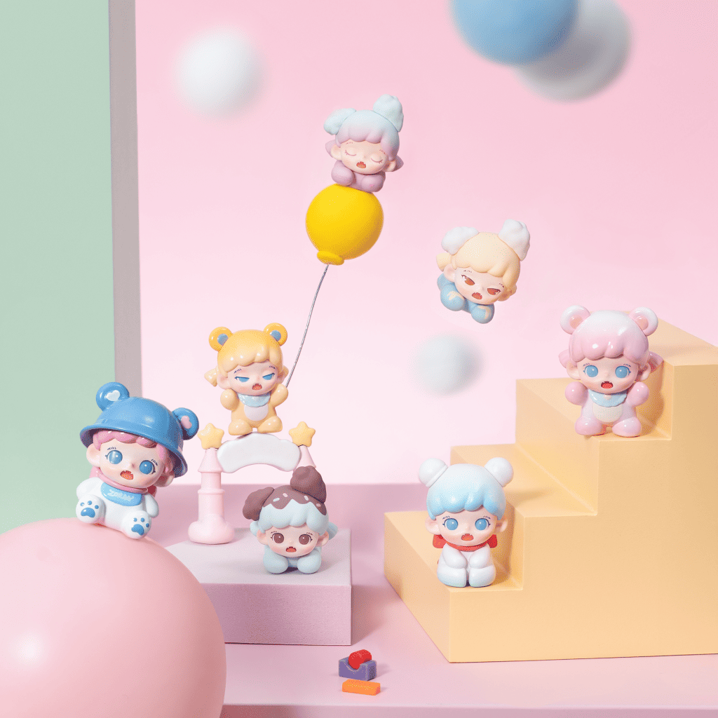 TNT SPACE ZORAA Tiny Kindergarten mili Series Mini Figures Blind Box