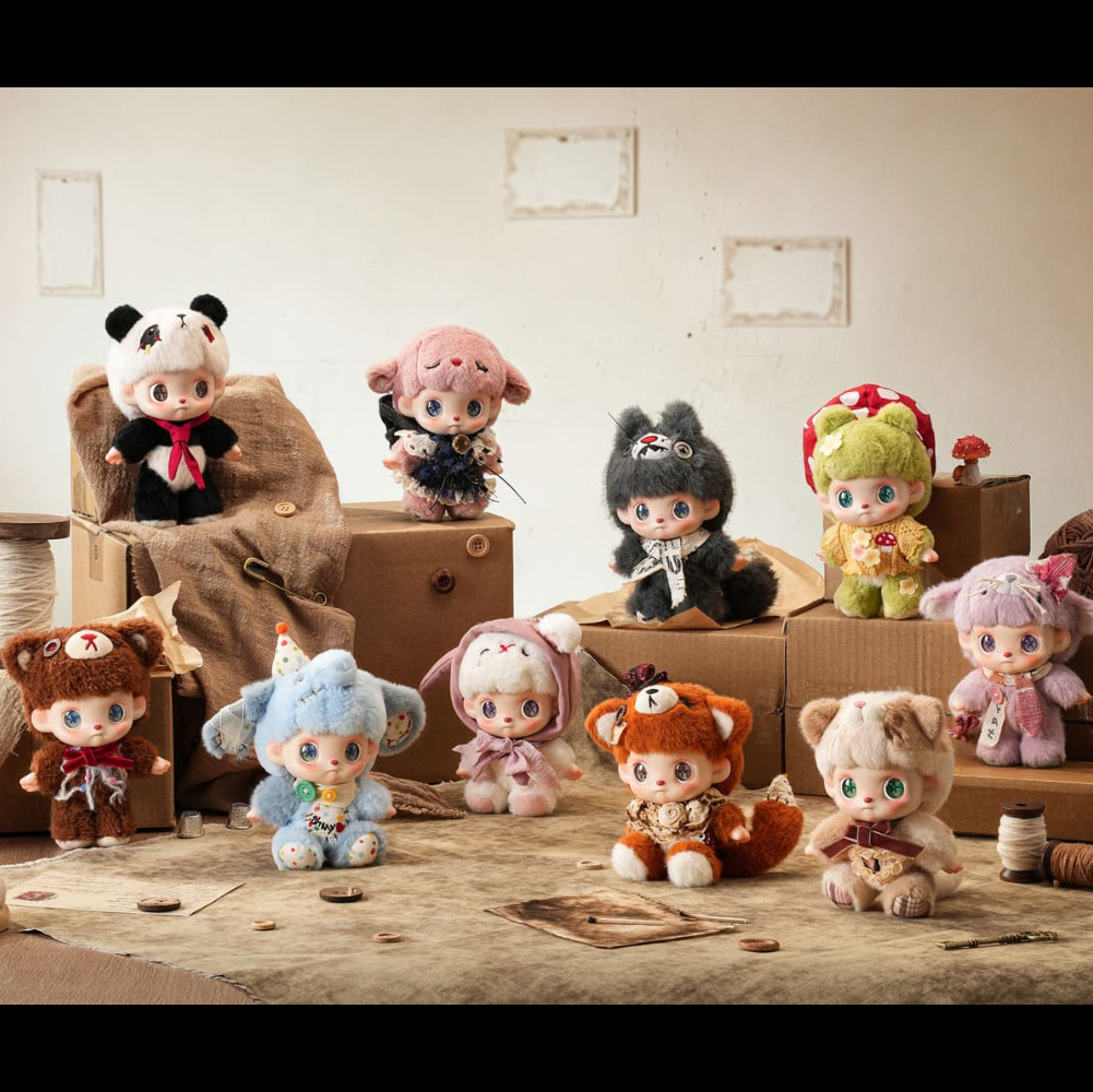 TNT SPACE ANMOO The Lost Doll Series Plush Pendant Blind Box