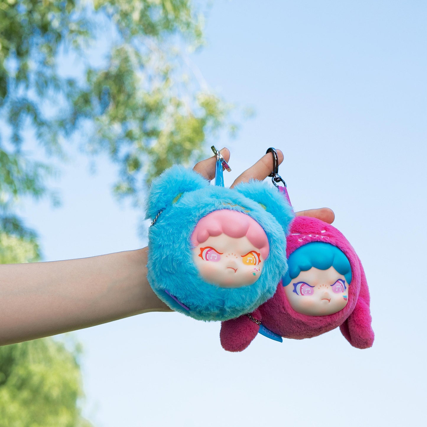 TNT SPACE DORA Music Festival Vinyl Plush Pendant Blind Box