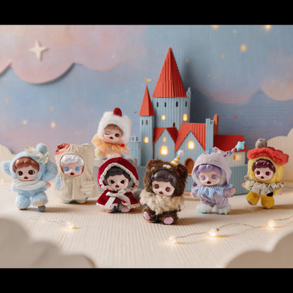 TNT SPACE ZORAA Castle Dreamscape Series Vinyl Plush Keychain Blind Box