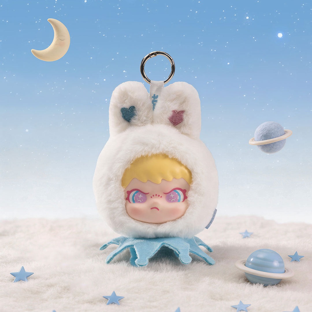 TNT SPACE DORA Moonlit Starlight Series Vinyl Plush Keychain Blind Box