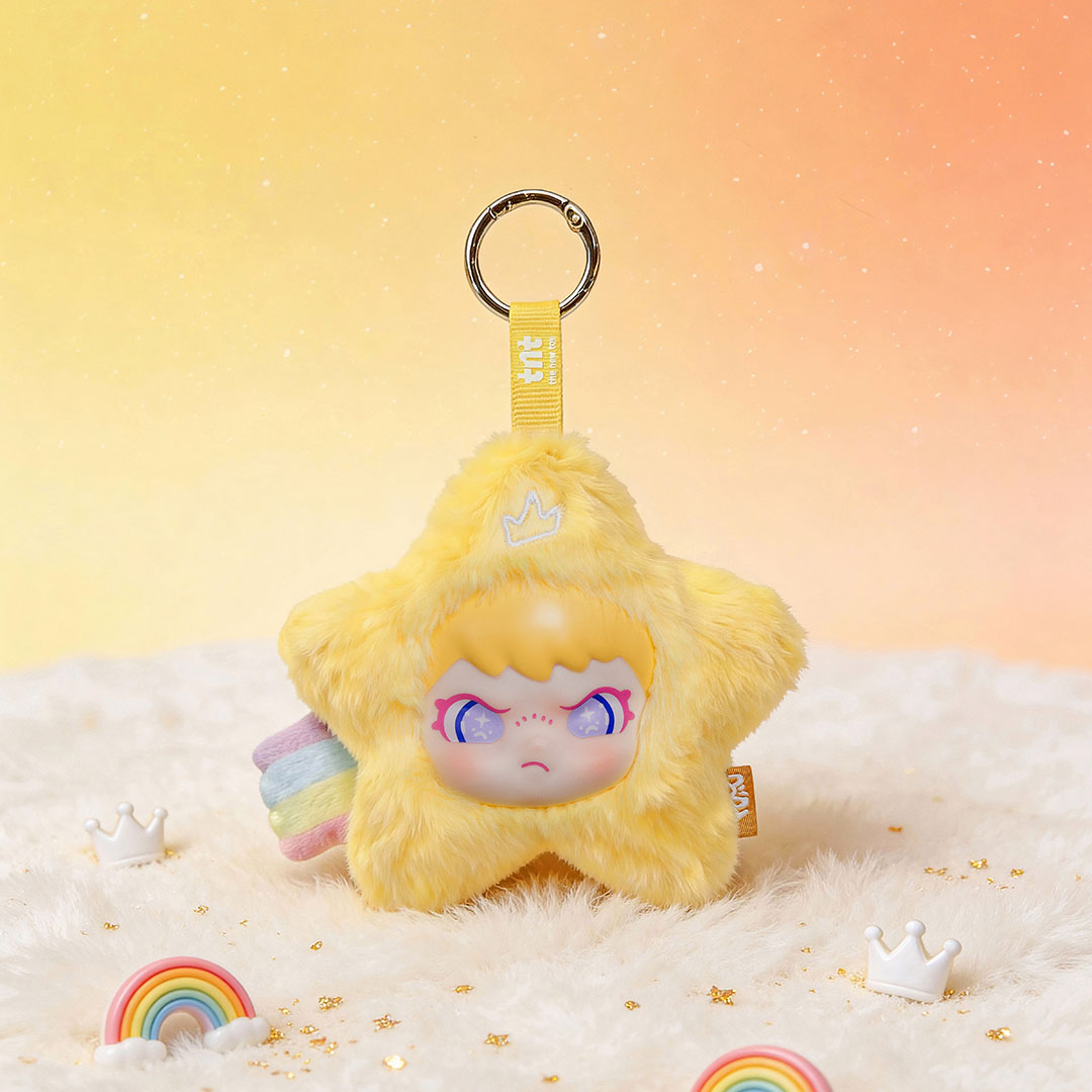 TNT SPACE DORA Moonlit Starlight Series Vinyl Plush Keychain Blind Box