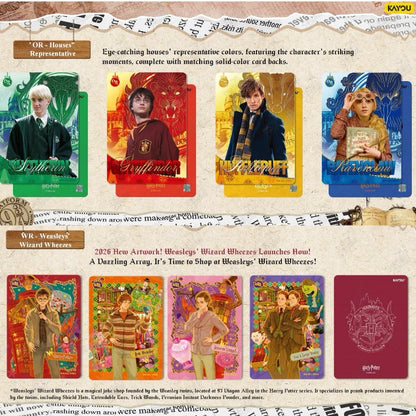 KAYOU Harry Potter Wizards' Collectible Cards Departure Edition SEA Series 1