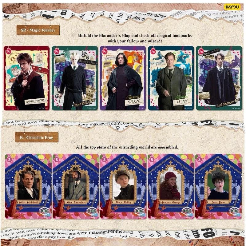 KAYOU Harry Potter Wizards' Collectible Cards Departure Edition SEA Series 1