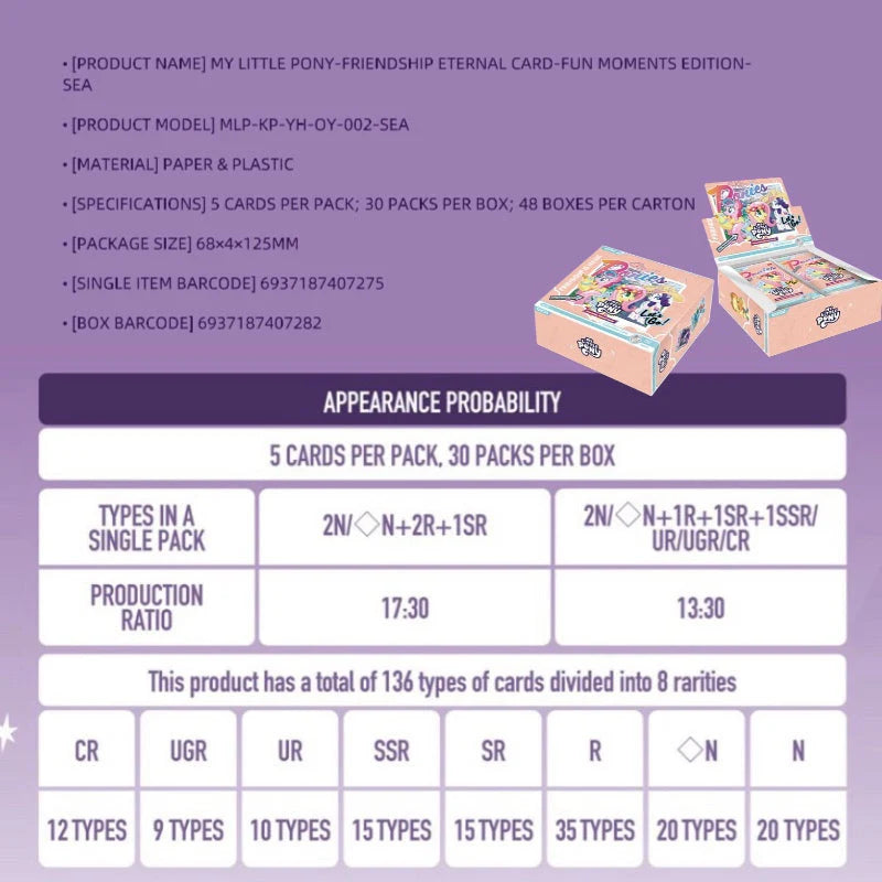 KAYOU My Little Pony - Friendship Eternal Card - Fun Moments Edition SEA - Series 2