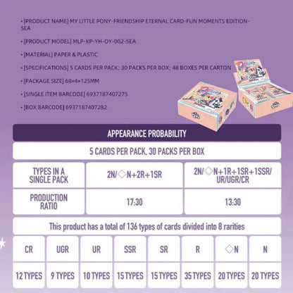 KAYOU My Little Pony - Friendship Eternal Card - Fun Moments Edition SEA - Series 2