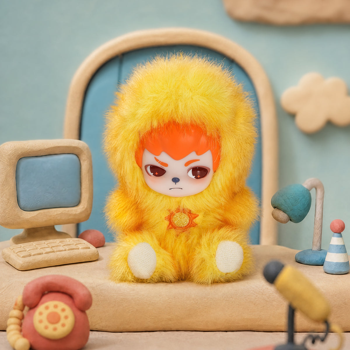TNT SPACE RAYAN Low Pressure Mini series Plush Pendant Blind Box