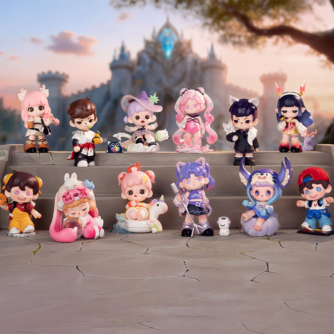 TNT SPACE All-Family x HONOR OF KINGS [Canyon Fantasy] Series Figures Blind Box