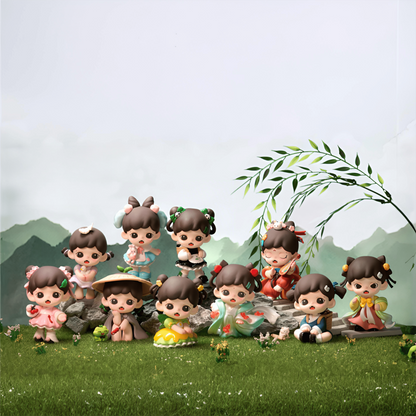 TNT SPACE ZORAA Poems of Ling Long Series Figures Blind Box