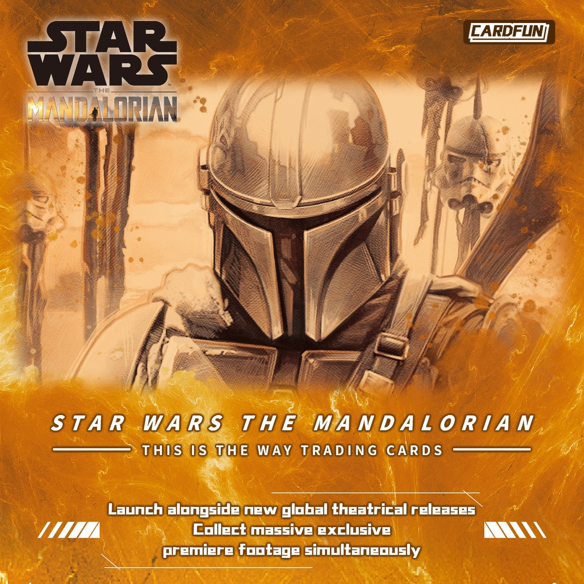 CARDFUN Star Wars The Mandalorian This is the Way Collectible Cards