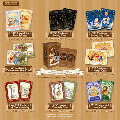 CARDFUN Disney Winnie the Pooh 100th Anniversary Collectible Cards