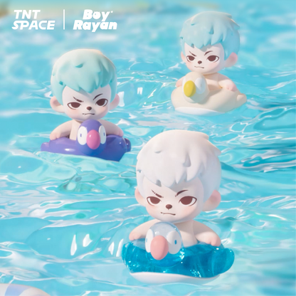 TNT SPACE All-Family Pool Party mili Series Mini Figures Blind Box