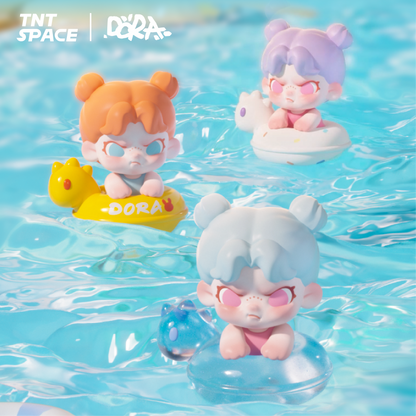 TNT SPACE All-Family Pool Party mili Series Mini Figures Blind Box