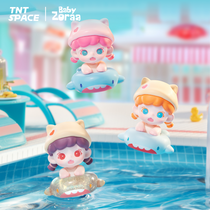 TNT SPACE All-Family Pool Party mili Series Mini Figures Blind Box