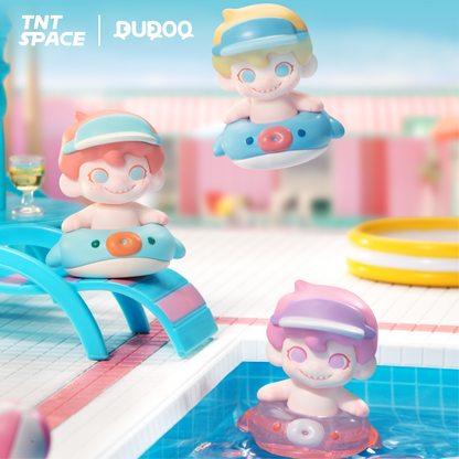 TNT SPACE All-Family Pool Party mili Series Mini Figures Blind Box